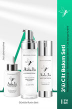 3’lü Cilt Bakım Seti | Yüz Temizleme Köpüğü + Akne Karşıtı Serum + Cilt Bariyer Kremi